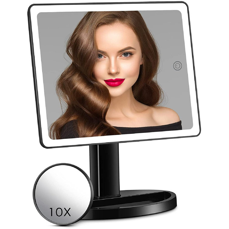 Latitude Run® Lighted Makeup Mirror Wayfair